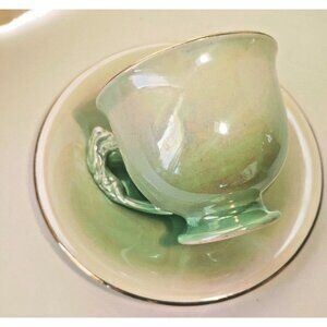 Vintage Royal Winton Grimwades Bone China Tea Cup & Saucer Set Floral HANDLE